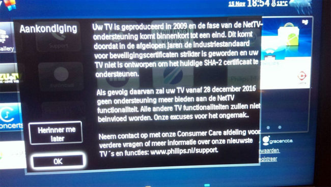 Philips 2009 smart tv не работает