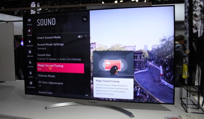 LG Magic Sound Tuning