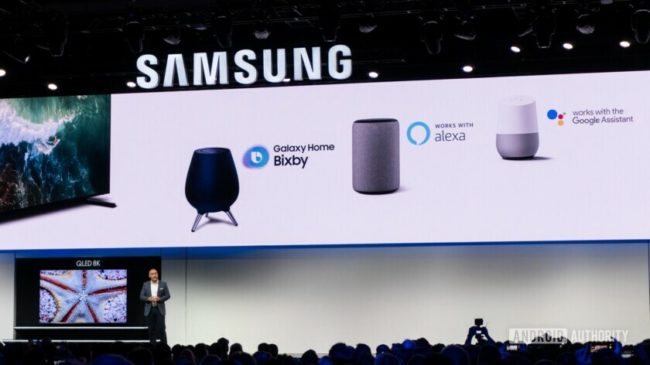 Samsung Smart TV Alexa Google Assistant