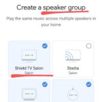 Android TV Google speaker groups